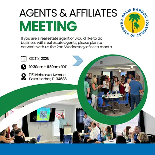 Agents and Affiliates Meeting - Palm Harbor Chamber of Commerce - October 2025