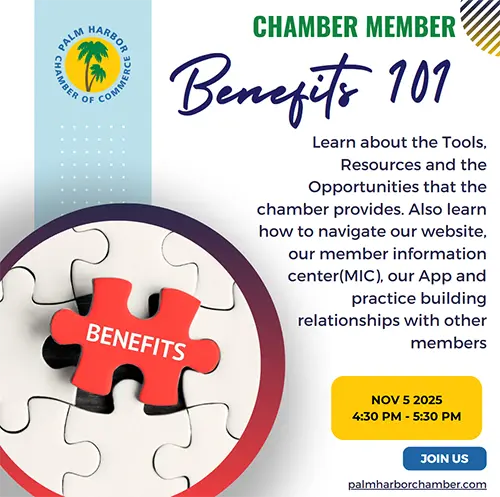 Palm Harbor Chamber of Commerce Member Benefits Event - November 2025