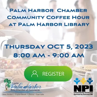 Palm Harbor Chamber Community Coffee Hour at Palm Harbor Library